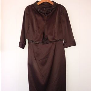 Chocolate Brown Formal Dress